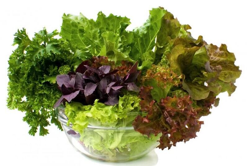 green vegetables for potential