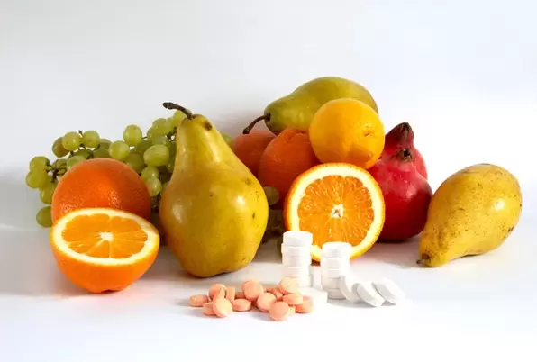 vitamins in fruits and tablets to take effect