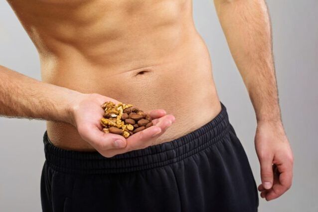 Men eat nuts to increase potency